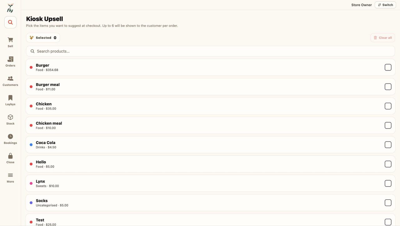 This will show the list of products from the catalog.