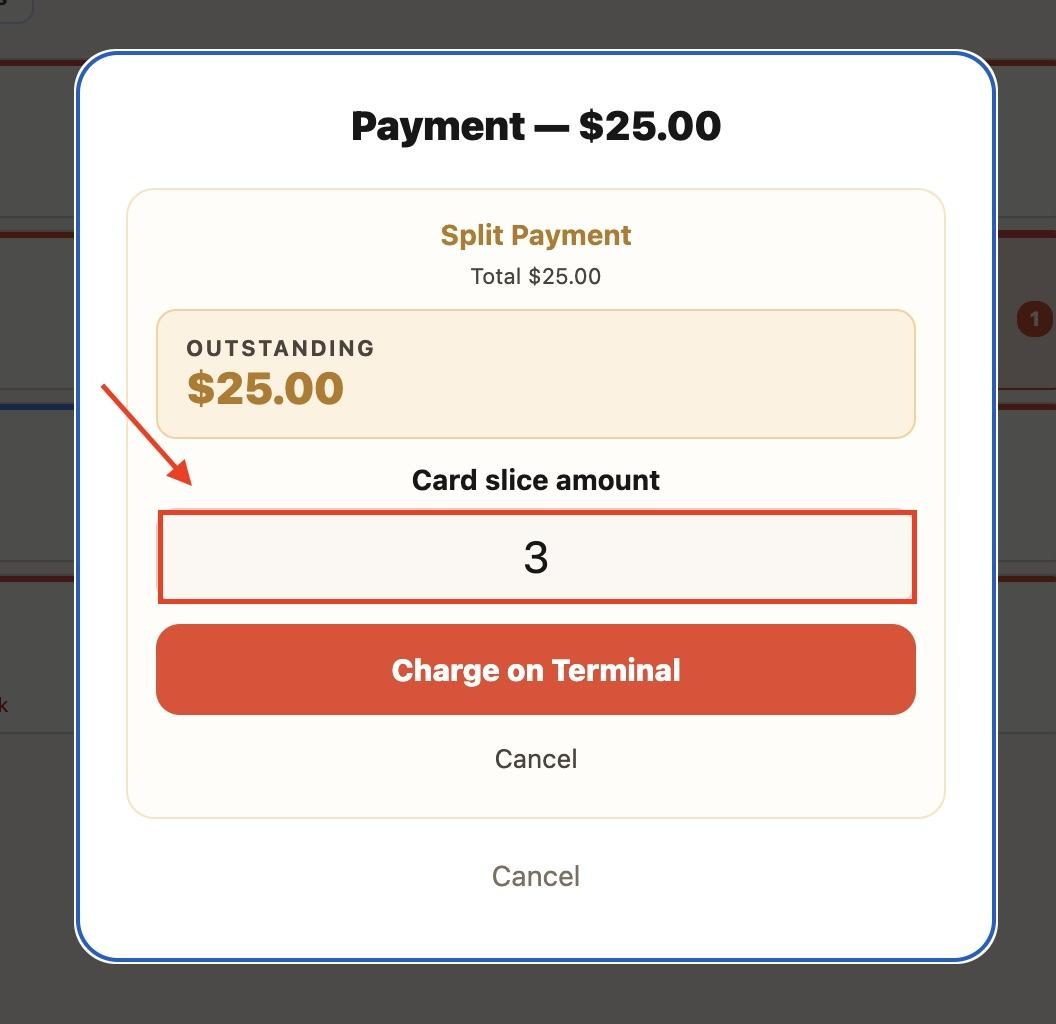Enter the amounts.