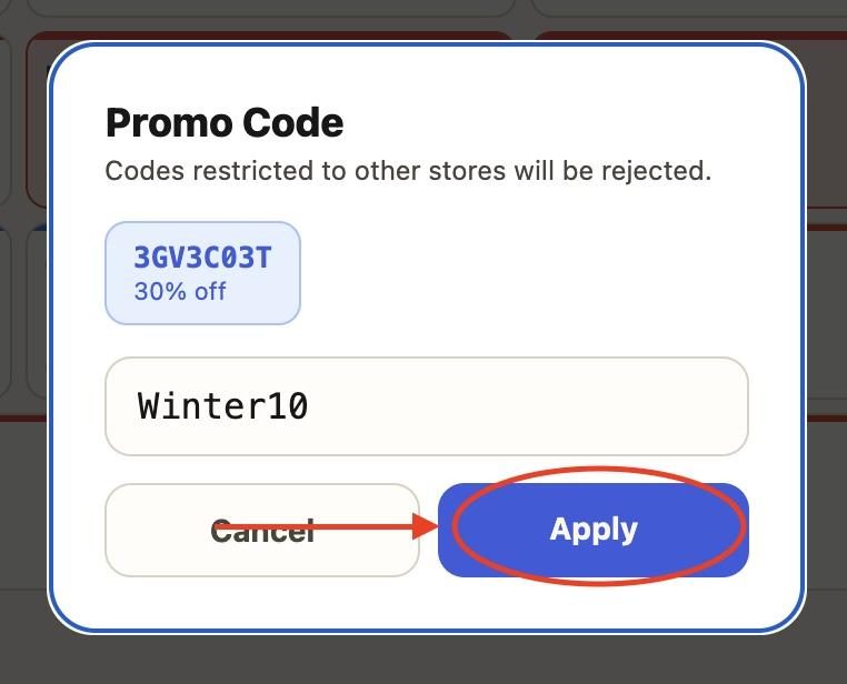 Then press ‘Apply’.